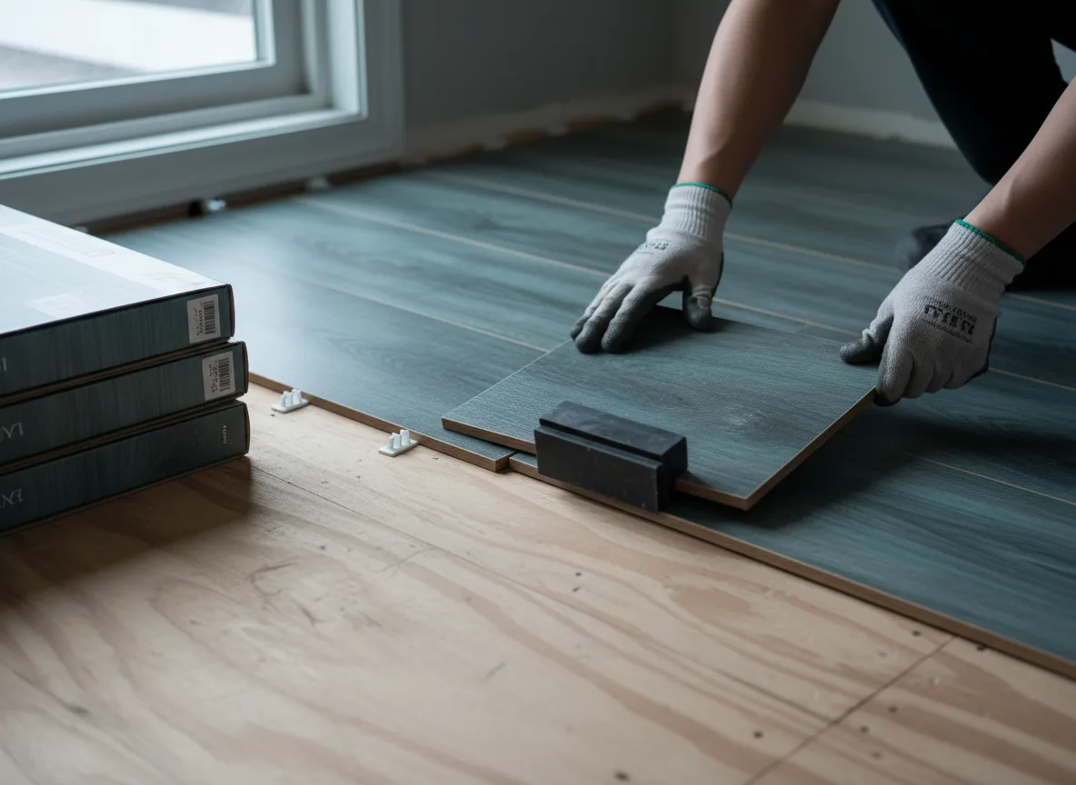 Luxury Vinyl Plank Installation company in Snowville, UT
